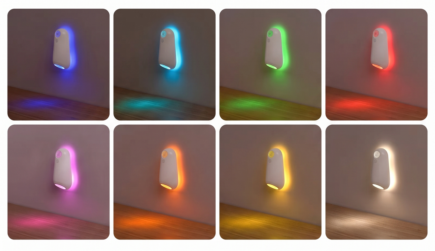 Luz Recargable para Hogar con Sensor de Movimiento