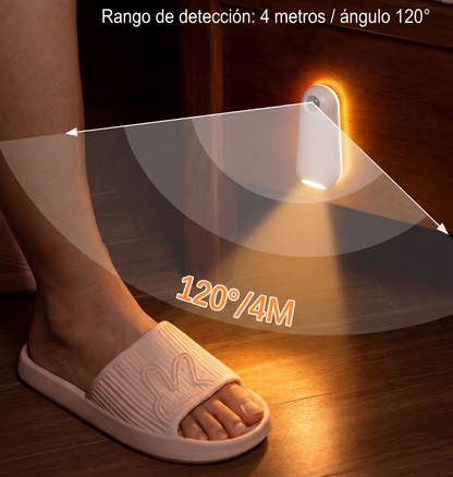 Luz Recargable para Hogar con Sensor de Movimiento